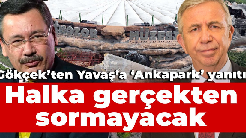 Gökçek'ten Yavaş'a 'Ankapark' yanıtı: Halka gerçekten sormayacak