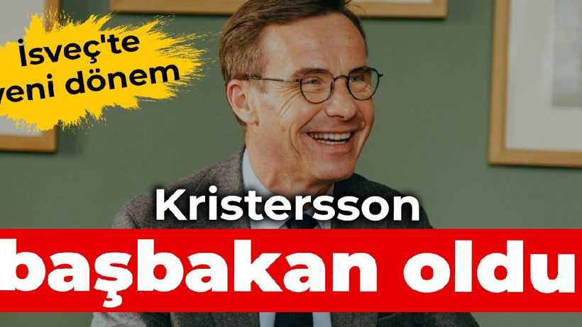 İsveç'te yeni dönem: Kristersson başbakan oldu