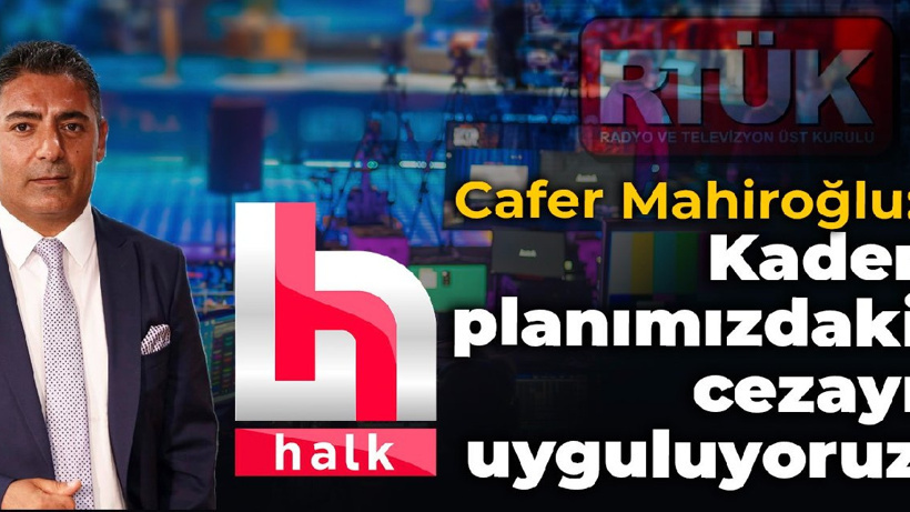 Cafer Mahiroğlu: Kader planımızdaki cezayı uyguluyoruz