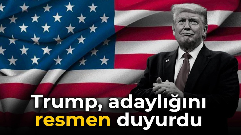 'Geri dönüş şimdi başlıyor' dedi... Trump, adaylığını resmen duyurdu