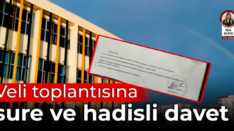 Veli toplantısına sure ve hadisli davet