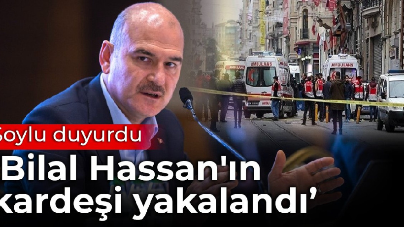 Soylu duyurdu: Taksim saldırısında bir kişi daha yakalandı