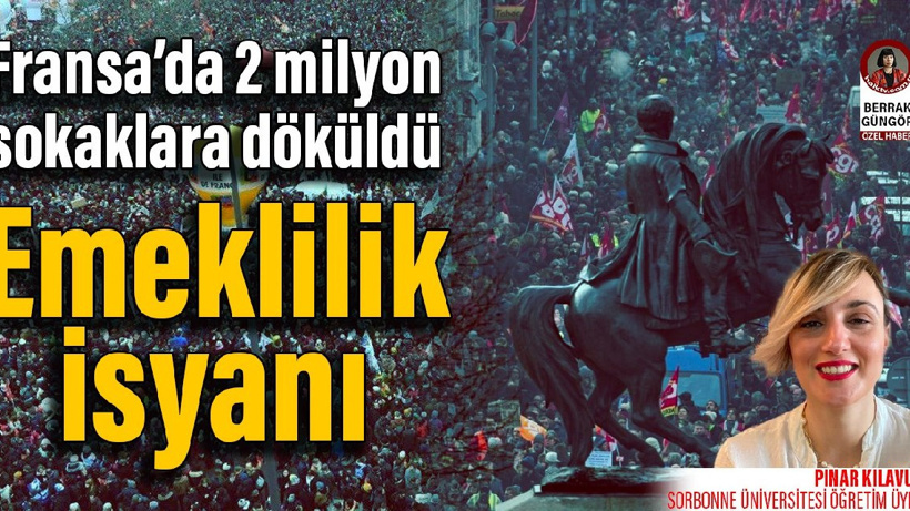 Fransa’da genel grev: 2 milyon kişi sokaklarda