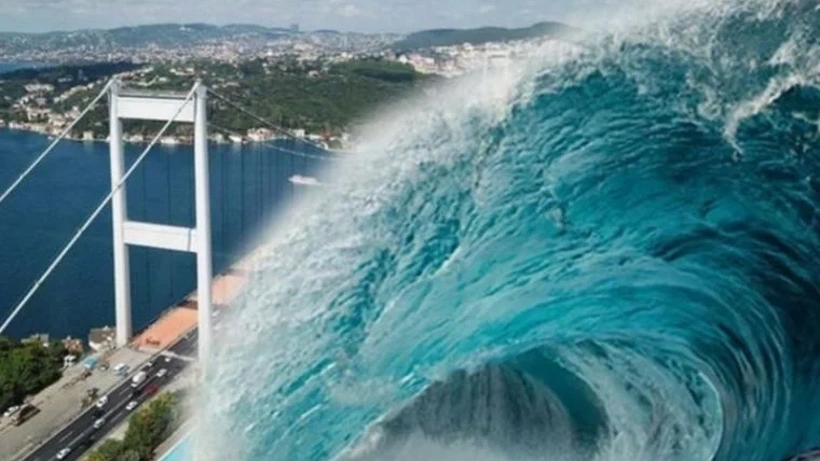 İstanbul Üniversitesi ve ODTÜ'den İstanbul için korkutan tsunami senaryosu: Kilometrelerce çökme!