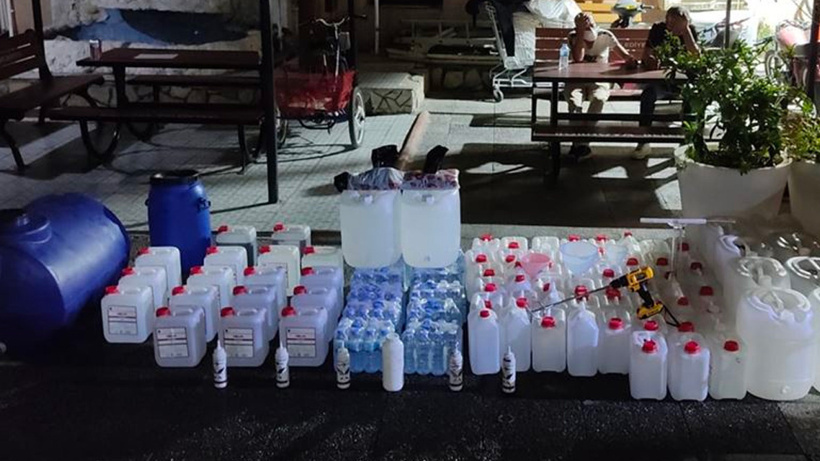 Adana'da sahte içki operasyonu:12 gözaltı
