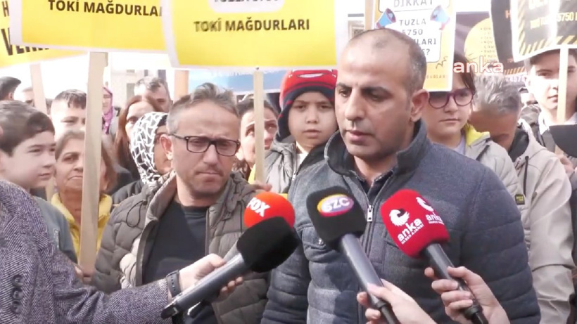 TOKİ Mağdurları Yine Haykırdı: "Mağdurlar Burada, Murat Kurum Nerede"