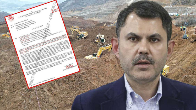 İliç'te Yaşanan Maden Faciasının Altından Murat Kurum'un İmzası Çıktı