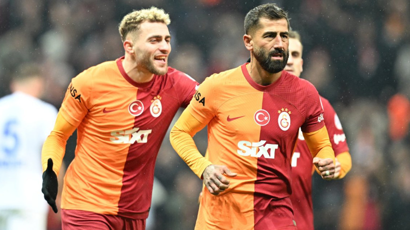 Galatasaray, Rizespor'a Gol Olup Yağdı