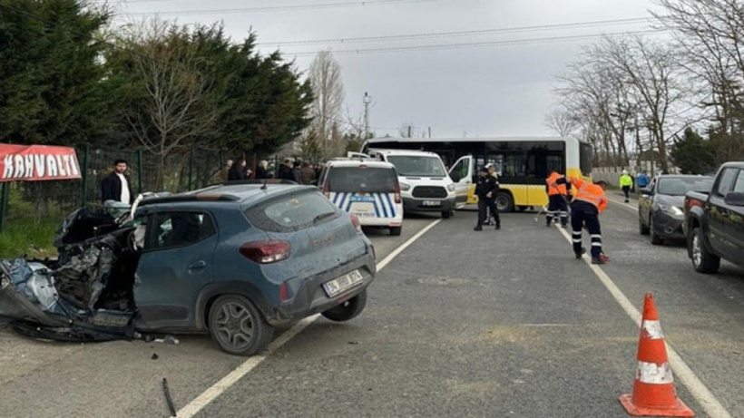 İstanbul'da Zincirleme Kaza