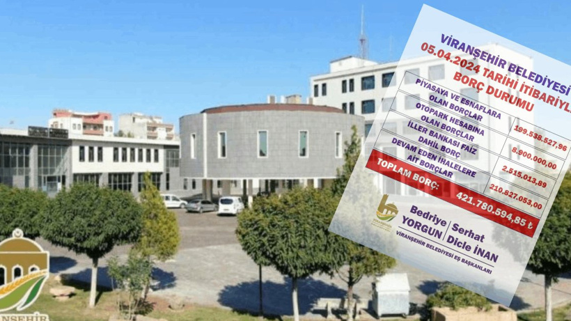 AKP'den Dem Parti'ye Geçen Viranşehir Belediyesi'nin Borç Şoku: 421 Milyon TL