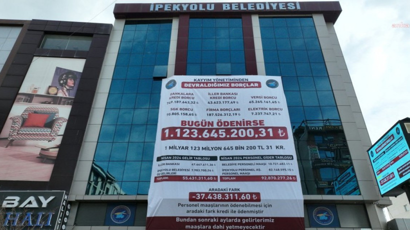 334 Bin Nüfuslu İlçede Kayyumdan 1 Milyar Lira Borç Kaldı
