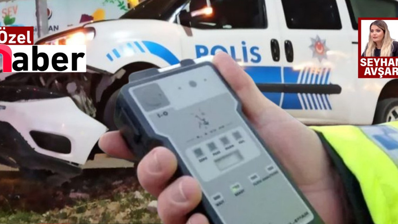 Emniyet Amiri Zil Zurna Sarhoş Oldu: Polis Aracıyla Kaza Yaptı