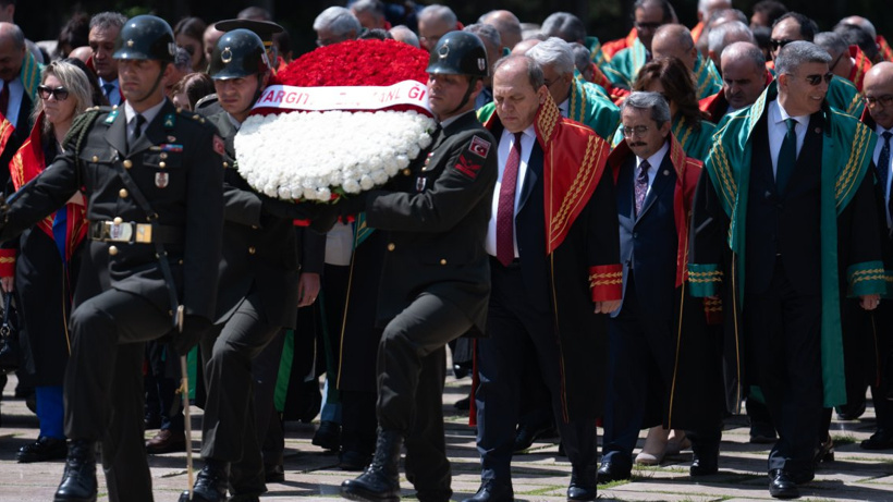 Yargıtay Başkanı Kerkez'den Anıtkabir'e Ziyaret