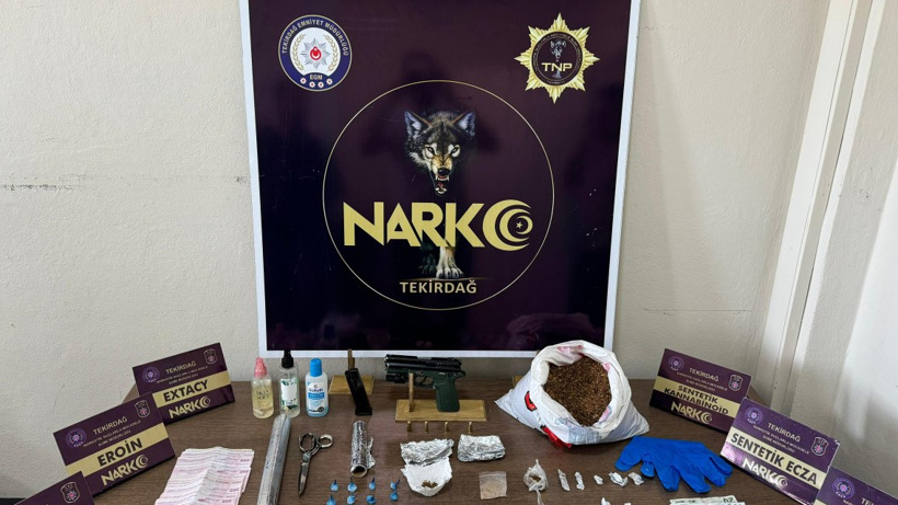 Tekirdağ'da Uyuşturucu Operasyonu