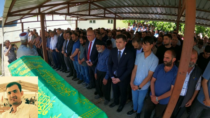 Erzincan İliç'teki Heyelanda Ölen İşçi Son Yolculuğuna Uğurlandı