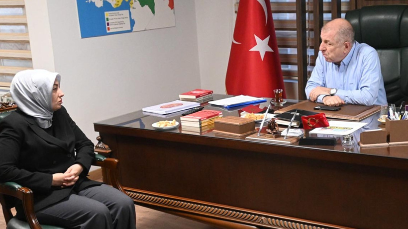 Sinan Ateş'in Eşi Ayşe Ateş'ten Ümit Özdağ'a Ziyaret