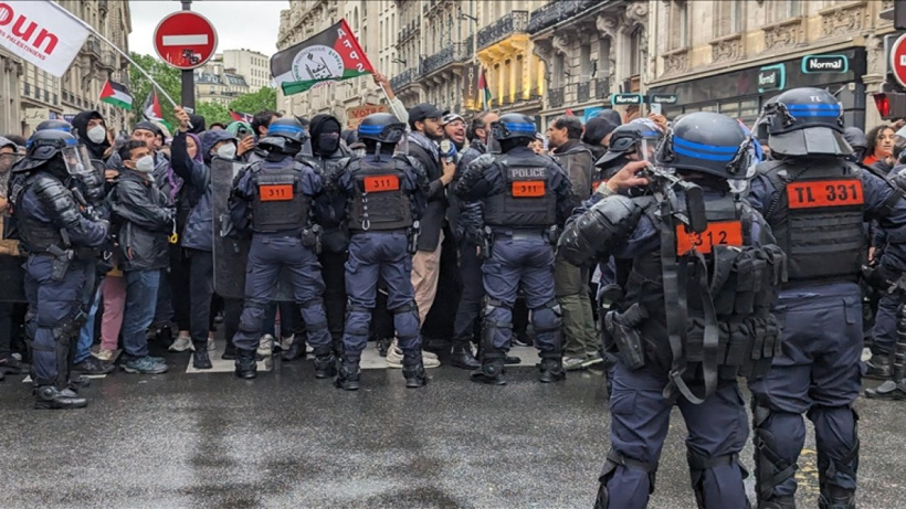 İsrail Protestosunda Gazeteci Gözaltına Alındı