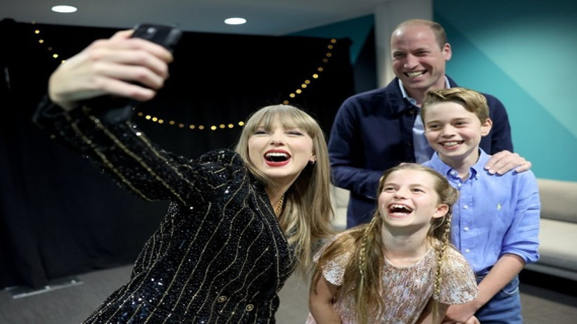 Kraliyet Ailesi Taylor Swift Konserinde!