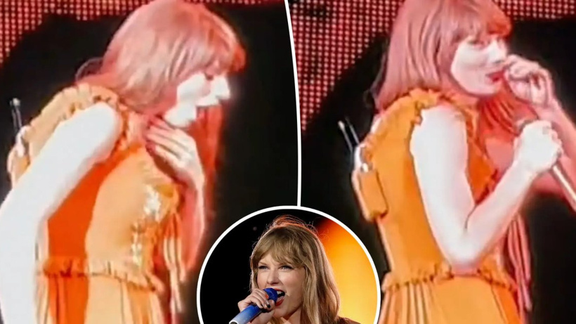 Taylor Swift Sahnede Böcek Krizi Yaşadı!