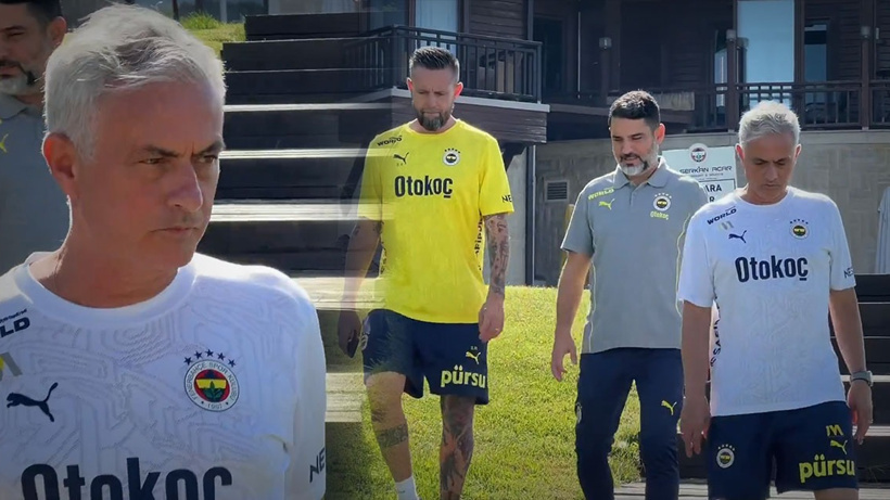 Jose Mourinho Fenerbahçe İle İlk İdmanına Çıktı