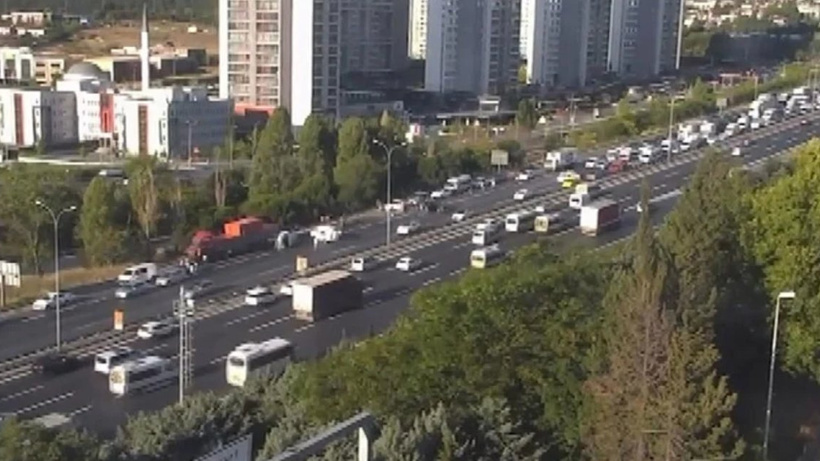 TEM'de Bu Bölge Trafiğe Kapatıldı!