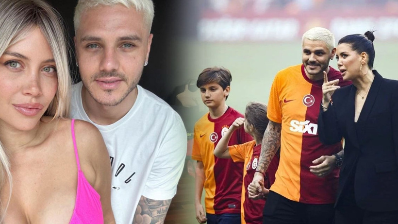 Galatasaray'ın Yıldızı Icardi'ye Wanda Nara'dan Şok!