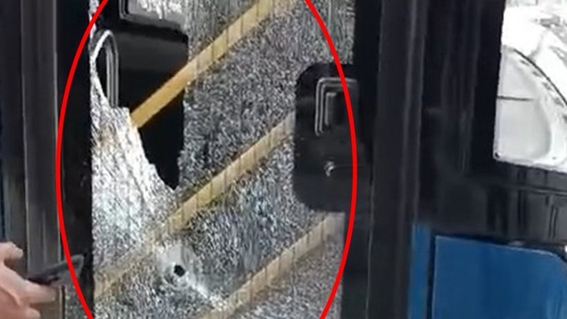 Kavga kurşunu belediye otobüsünü vurmuştu!