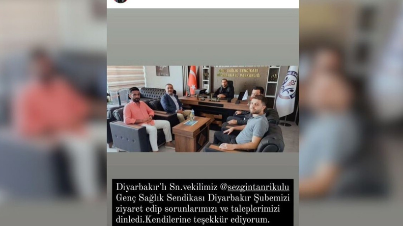 İl Başkanının CHP'li Tanrıkulu ile fotoğrafı istifa getirdi
