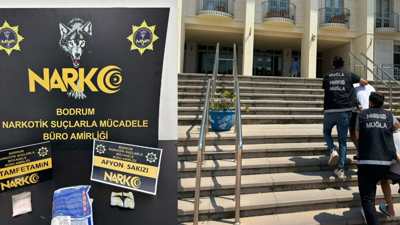 Afyon sakızına gözaltı