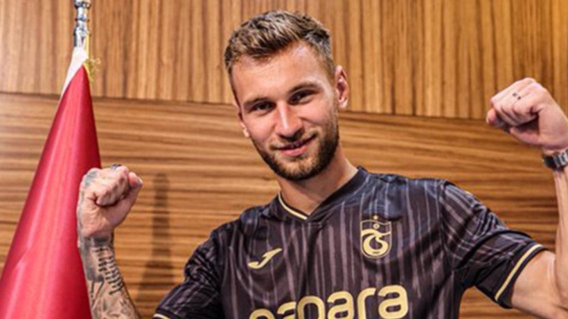 Trabzonspor'da Denis Draguş için imza töreni düzenlendi