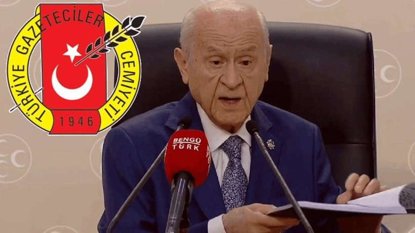 Gazeteciler Cemiyeti'nden Bahçeli'ye Sinan Ateş tepkisi