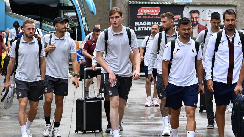 Trabzonspor Ruzomberok maçı için Slovakya'da