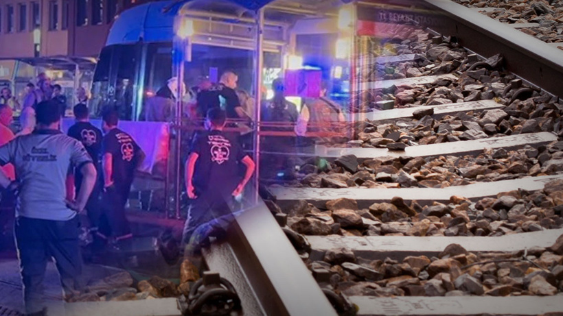 İstanbul'da gece felaketi: Dengesini yitirdi, tramvayın altında kaldı