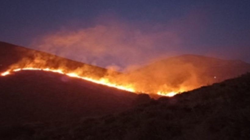 Kayseri'de yangın