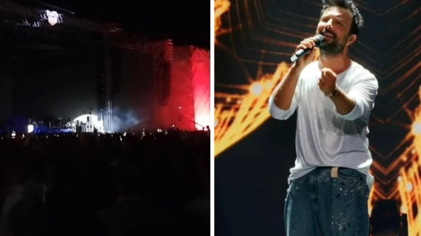Tarkan konserinde talihsiz anlar! Seyirciler isyan etti