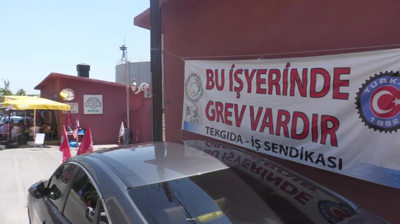 Kristal Yağ işçilerinin grevinde ‘fason’ isyanı: Tariş'i yönetenler Kristal Yağ işçisinin ekmeğini çalıyor