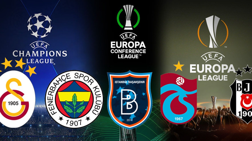 UEFA'da kura çekimi: Galatasaray, Fenerbahçe, Beşiktaş ve Trabzonspor'un rakipleri belli oldu