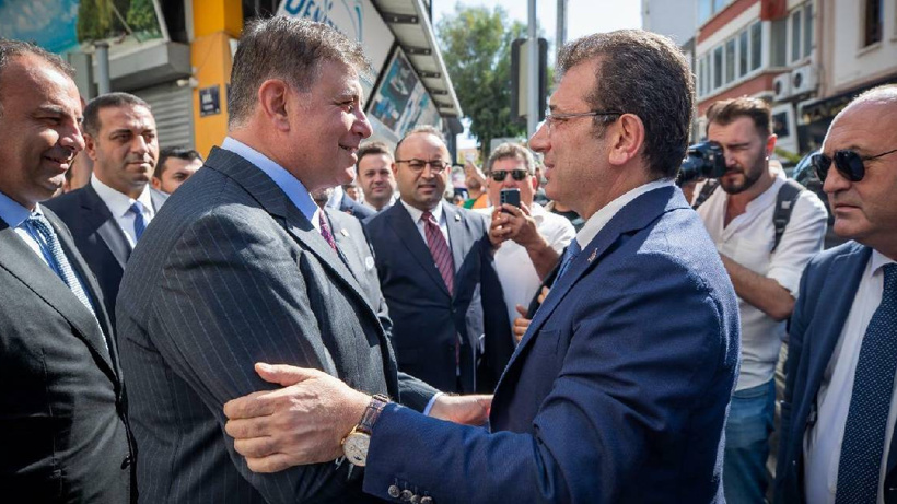 Ekrem İmamoğlu, İzmir Büyükşehir Belediye Başkanı Tugay'ı ziyaret etti