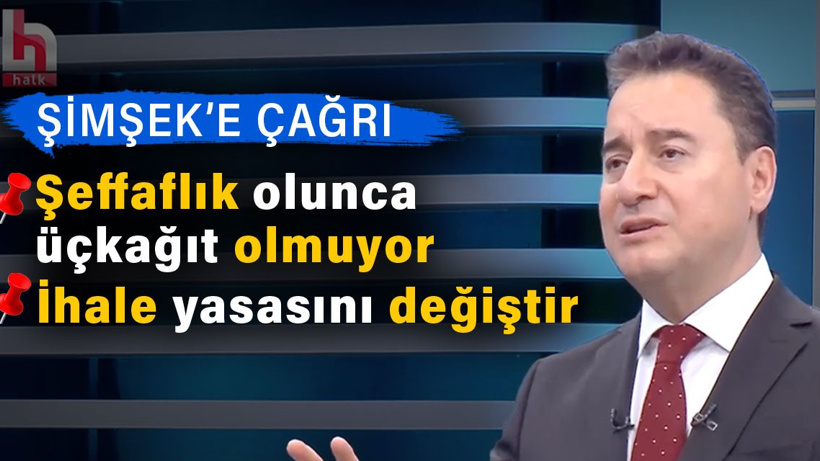 Ali Babacan: Dövizi enflasyonu Erdoğan patlattı