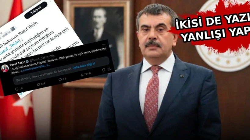 Öğretmenden Milli Eğitim Bakanı Yusuf Tekin'e: İstediği kadar anırsın