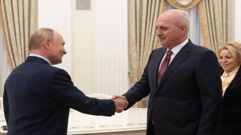 TBMM Başkanı Numan Kurtulmuş, Putin ile görüştü