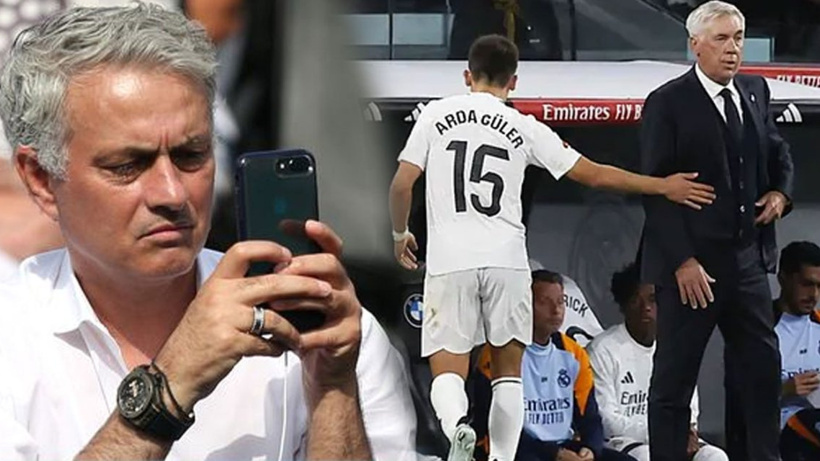 Mourinho Arda Güler için Real Madrid'i aradı. Marca tüm detayları açıkladı