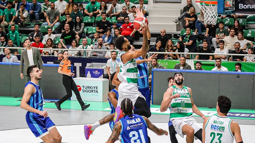 Bursaspor Türk Telekom engelini aştı