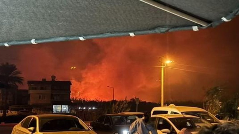 Hatay’daki yangın söndürüldü