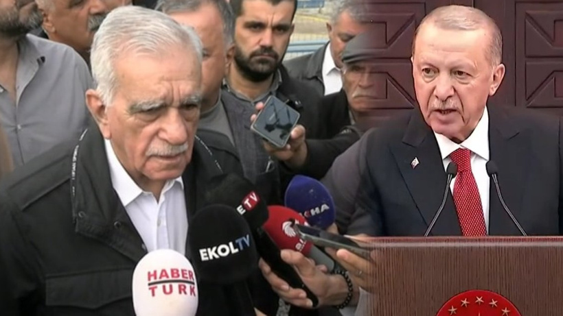 Erdoğan 'Ne idiği belirsiz tipler' dedi. Ahmet Türk yanıt verdi