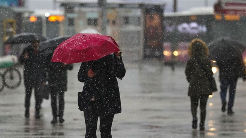 Meteoroloji il il açıkladı. Karla karışık yağmur geliyor
