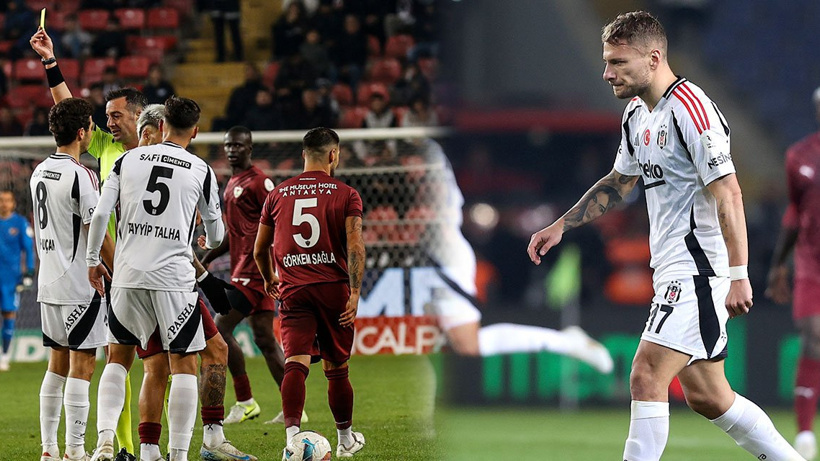 Beşiktaş galibiyete hasret. Hatayspor'a da takıldı