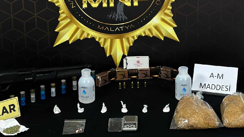 Malatya'da uyuşturucu operasyonu