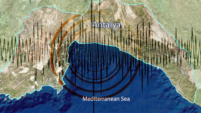 Antalya'da deprem
