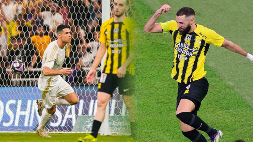 Al Ittihad Ronaldo'yu üzdü. Al Nassr lidere yenildi